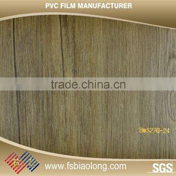 OEM/ODM Customized matt wood grain pvc film foil