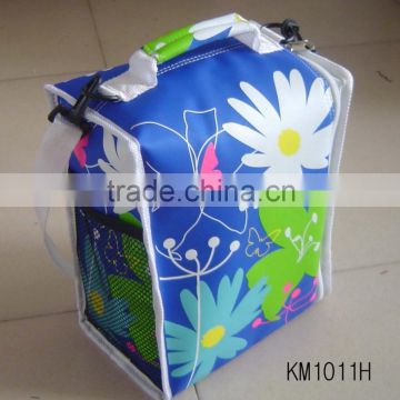 New big convenient travel cooler bag with handle and strap for food and drinks