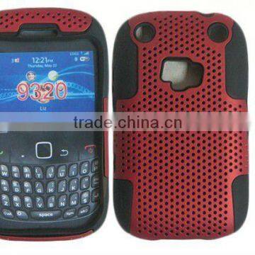 for blackberry 9320 Mesh combo case--case factory