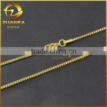 high polishing steel color box chain stainless steel link chain