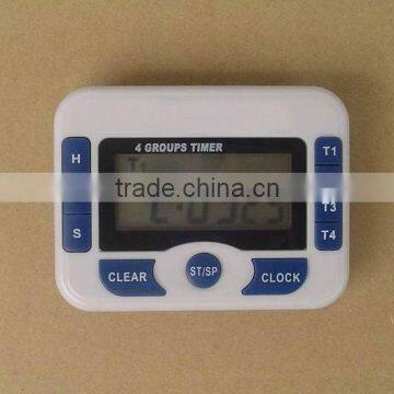 4 channel digital timer clock in low price best for promotion gift