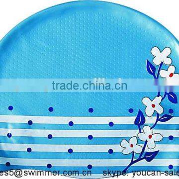 High quality colorful silicone swim cap