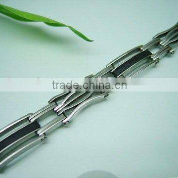 Stainless Steel with Rubber Bracelet RB -063