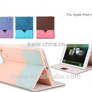 With Intelligent Sleeping & Awakening Function PU Leather Case For Ipad