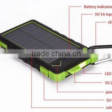 Factory Price Newest 8000mah, Solar Power Bank, Waterproof, Cheapest photo-6