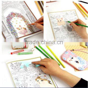 Fashion Wholesale Secret Garden Series Jetoy Cat Coloring Books for Adult photo-6