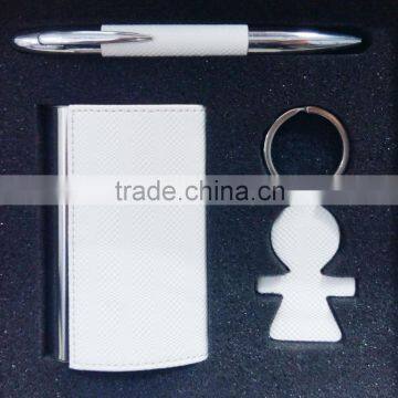 2016 new arrival business card holder and pen gift set executive