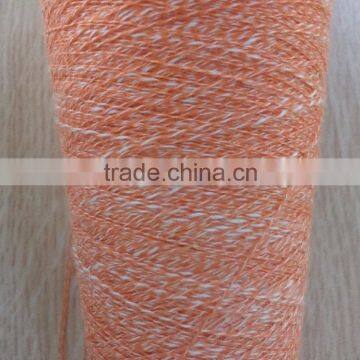 3/52Nm AB slub yarn 65% polyester 35% rayon