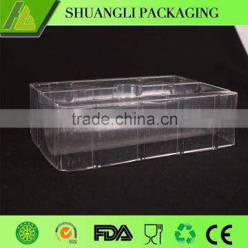 Blister plastic cosmetic container