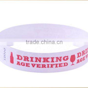 Stretch and Tear Resistant Disposable Paper Tyvek Wristbands Quality Choice photo-4