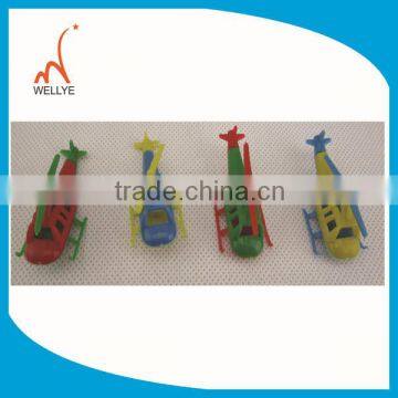 4cm Mini Plane Mini Helicopter Mini Plastic Toys