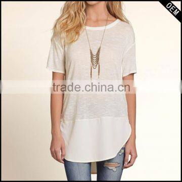 top quality blank fat t-shirt for women hot sale in wholsale alibaba factory