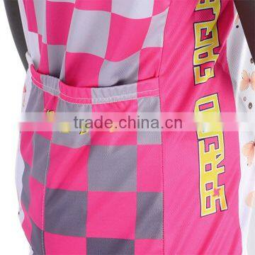 High Quality Short Sleeve Sublimation Bicycle Wear photo-3