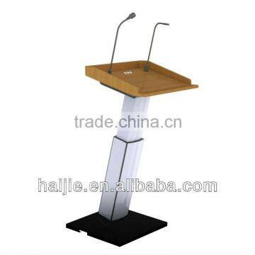 High Quality Modern Aluminum Podium for School/Public Place