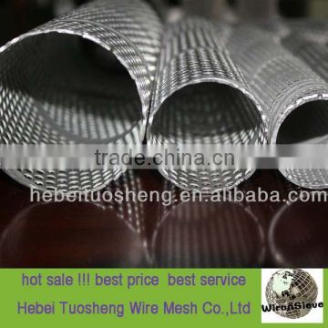 hot sale China manufacturer punched round hole mining tube mesh