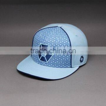 CUSTOM 3D EMBROIDERY LOGO 6-PANAL SNAPBACK CAP WHOLESALE CAP