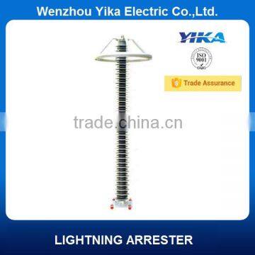 Wenzhou Yika 220KV Surge Arrester Zinc Oxide Varistors Lightning Arrester for Lightning Protection