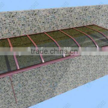 easy install for window awning canopy for with aluminum frame