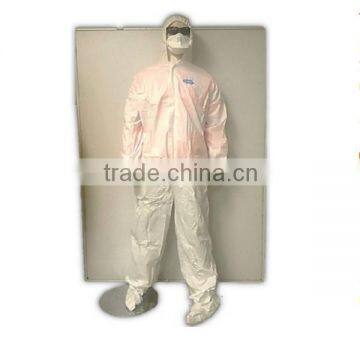 Disposable Microporous Protective Coveralls with Hood and Booties for Adults