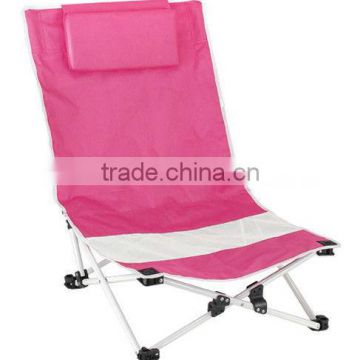 High Quality Low Seat Oxford Folding Chair with Carry Bag/Beach Chair