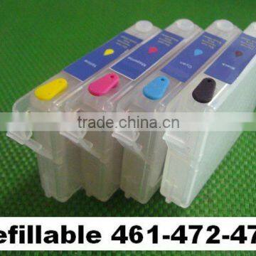 (RCE461-472-474) refillable refill ink cartridge for Epson T0461/T0472/T0473/T0474 C63 C65 C83 CX3500 CX6500 bk/c/m/y