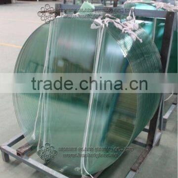 long glass table
