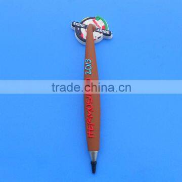 advertising PVC silicone ball point magnetic pen