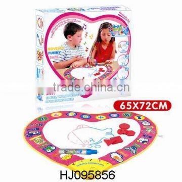 Musical Water Drawing Mat For Girls with light