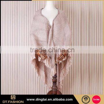 2016 pure color women knitted shawl and scarf