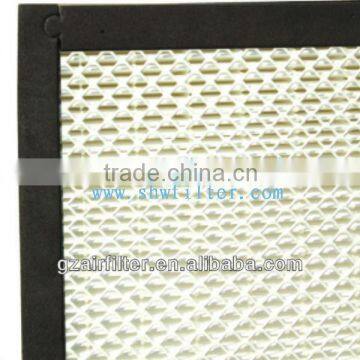 fiberglass mini-pleat filter