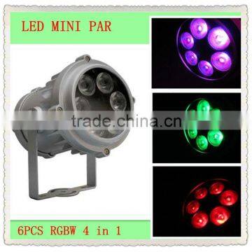 6pcs 8W led outdoor led par 56