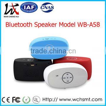 Factory Wholesale Portable Wireless Mini Bluetooth Speaker OEM/ODM With LED Light FM Radio TF Card photo-2