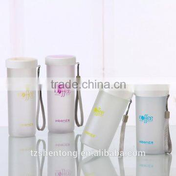 Wide Mouth Portable Bpa Free Plastic Drinking Water Bottle
