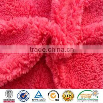 cheap lining fabric polyester coral fleece fabric cheap lining fabric polyester sherpa