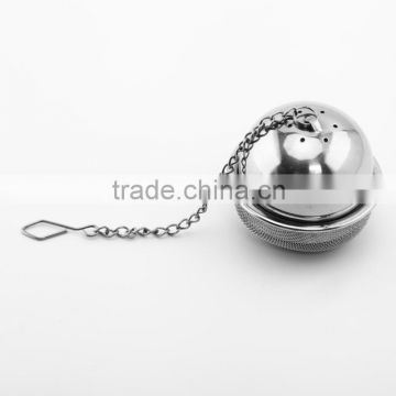 Passed food grade FDA or LFGB good quality stainless steel mini tea infuser tea ball tea strainer