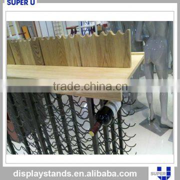 Factory Price Customized Metal Wire Bottle Display Rack For Wine Store photo-6