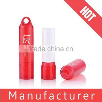 Wholesale Unique Bright Red Empty Lip Balm Container with OEM Services