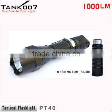 Tank007 Tactical Use 1000 Lumens Led Torch for Military Use Led Flashlight