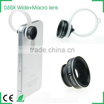 For samsung camera wide angle lens dslr macro lens,mobile phone mini camera optical lens kit