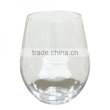 Plastic Stemless Wine Glasses