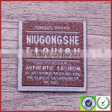 High Quality Custom Jeans Clothing Woven Label photo-2