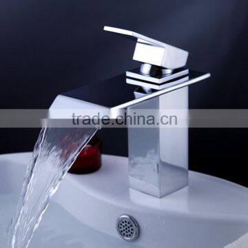 unique cool design bathroom basin waterfall faucet water tap