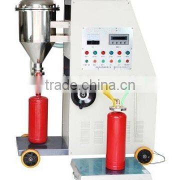 Automatic fire extinguisher powder filler