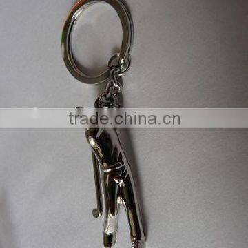 Golf Man sports Shape Key chains