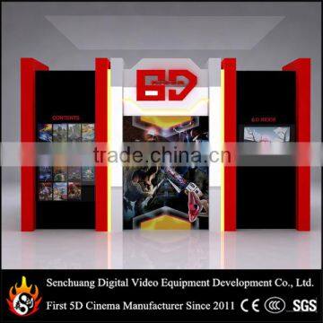 6D cinema simulators digital control system for mini 6D theater