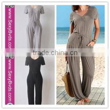 Cheap Ladies Leisure Jumpsuits Sleeveless Sport Jumpsuit One Piece Rompers Jumpsuits Women 2016