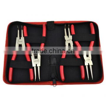 6" circlip plier / pliers set and carry case internal