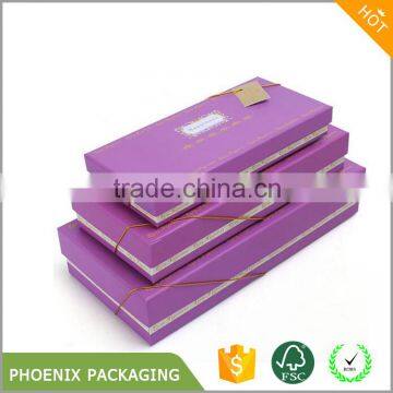 Luxury Cardboard Chocolate Box/paper Gift Packaging With Lid