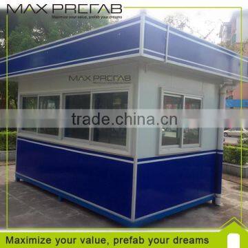 Prefabricated sandwich panel steel structure guard room