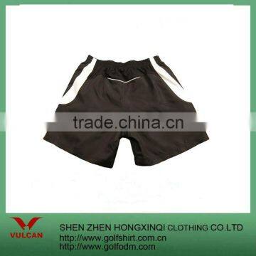 100% Polyester Shorts Men Mesh Lining Printed Logo Movement Shorts